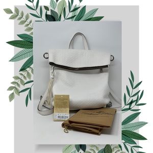 Patricia Nash Luzille Leather Convertible Backpack